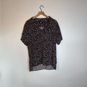 Floral Casual Button Down Shirt